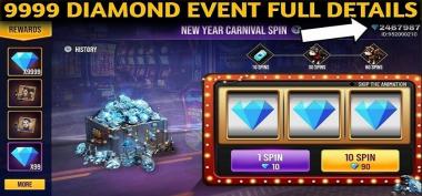 Inilah Hadiah Menarik  dalam Situs EventFF 2021.com Spin Diamond Gratis