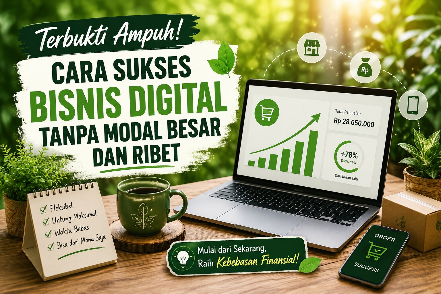 Cara Cepat Sukses Bisnis Digital untuk Pemula di Era Internet Modern