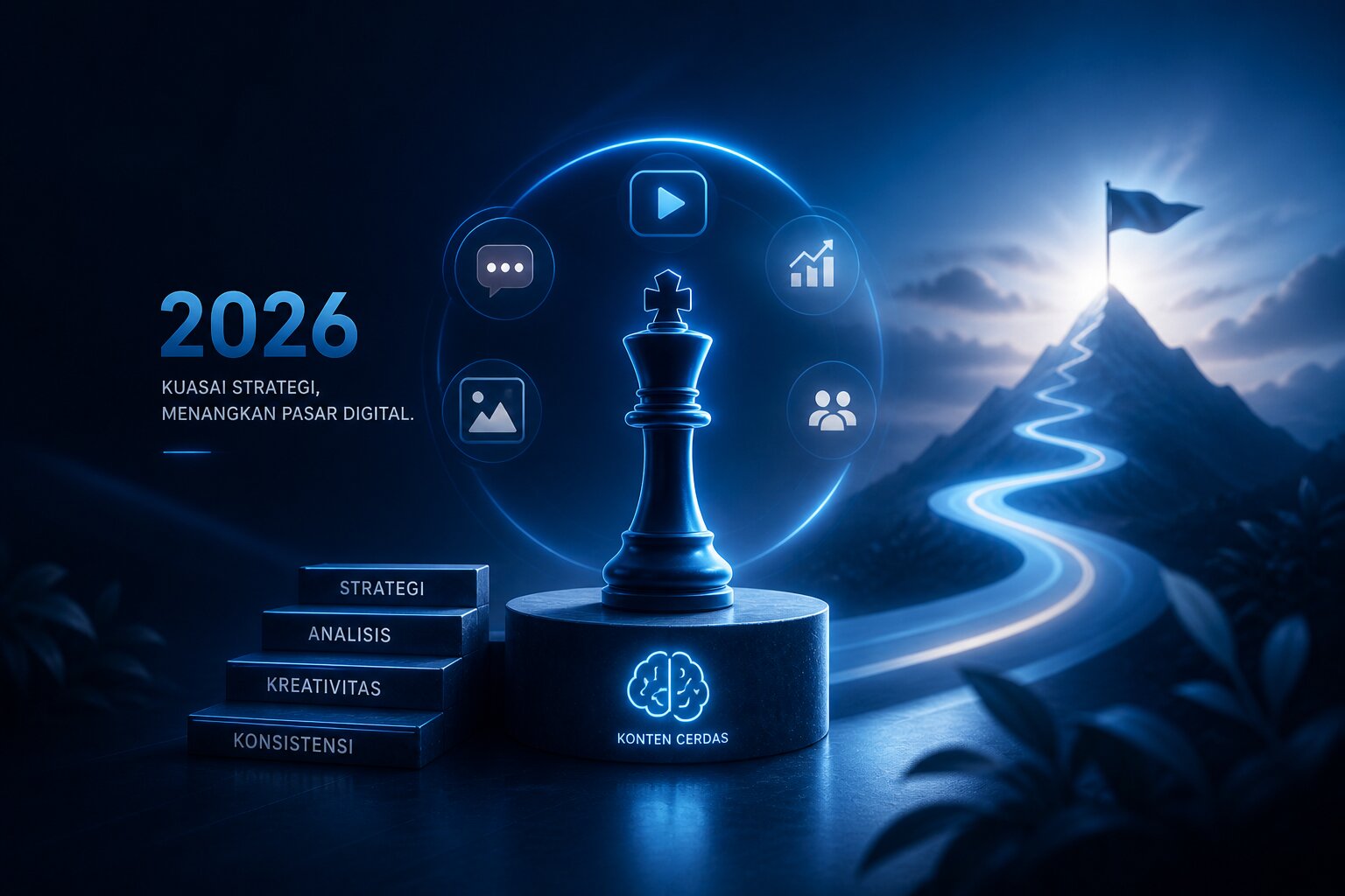Strategi Digital Marketing Berbasis Konten untuk Meningkatkan Kepercayaan Konsumen Tahun 2026