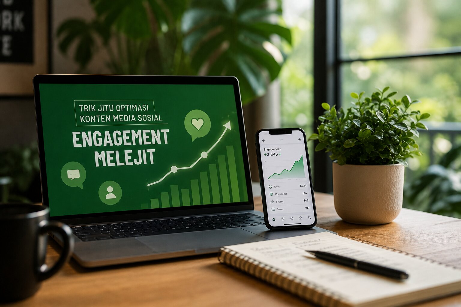 Strategi Optimasi Konten Media Sosial Berbasis Algoritma dan Perilaku Audiens untuk Meningkatkan Engagement Organik Secara Maksimal